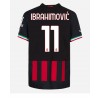 AC Milan Zlatan Ibrahimovic #11 Hjemmedrakt 2022-23 Kortermet